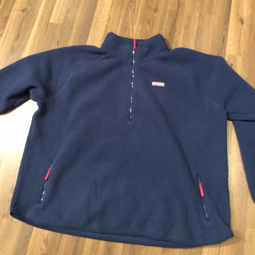 VINEYARD VINES FLEECE 1/2 ZIP PULL-OVER 3XL